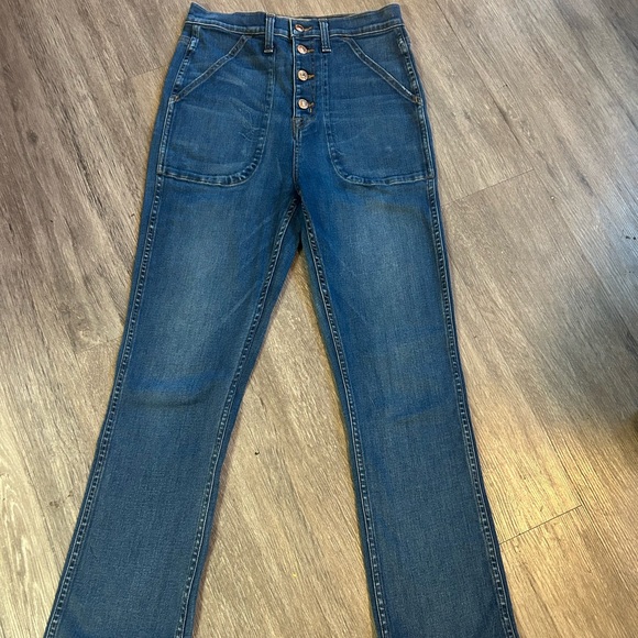 Classic High Rise Blue Women's Jeans - Picture 1 of 13